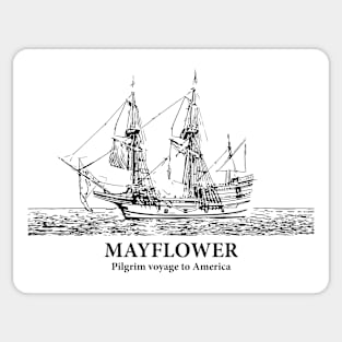 Mayflower Ship Sticker